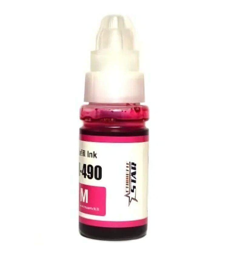 Refill Ink Printer Bouteille de Recharge d'Encre Rouge  135 ml pour Imprimantes de série G, avec Capacité d'impression d'environ 7000 pages résistante à l'eau